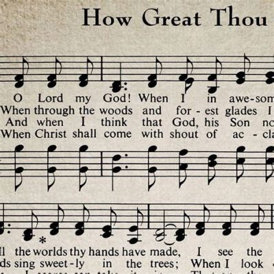 how great thou art lyrics methodist hymnal the power of words in literature