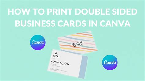 How to Print Double Sided on Canva: A Comprehensive Guide