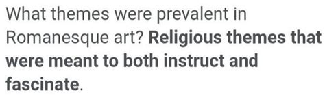 what themes were prevalent in romanesque art? In this artistic movement, how did the portrayal of nature influence societal values?